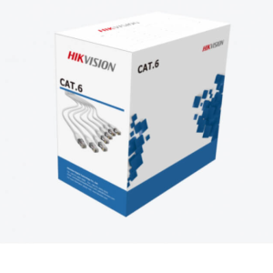 CABLE UTP CAT 6 WHITE USO RED ES Y CCTVCM 23AWG UL HIKVISION X 305 MTS 100% COBRE DS-1LN6-UE-W(O-STD) 307400070