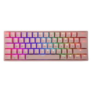 TECLADO GAMING RGB EAGLE WARRIOR KAY182U0001C 60% MECÁNICO BLUETOOTH ESPAÑOL