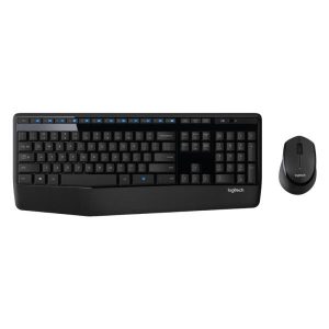 TECLADO Y MOUSE LOGITECH MK345 BLACK INALAMBRICO ESPAÑOL 920-007820