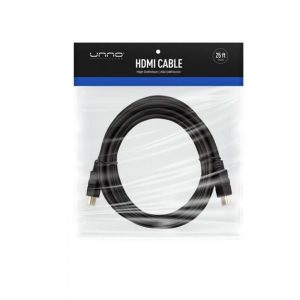 CABLE UNNO TEKNO HDMI 7.5M /25FT CB4125BK