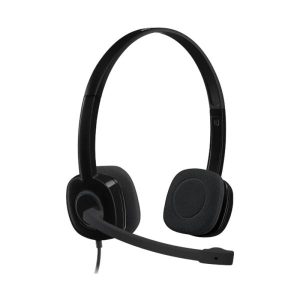 HEADSET LOGITECH H151 STEREO 3.5 BLACK 981-000587