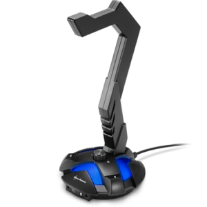 SOPORTE PARA HEADSET SHARKOON X-REST 7.1 BK (4044951019045)